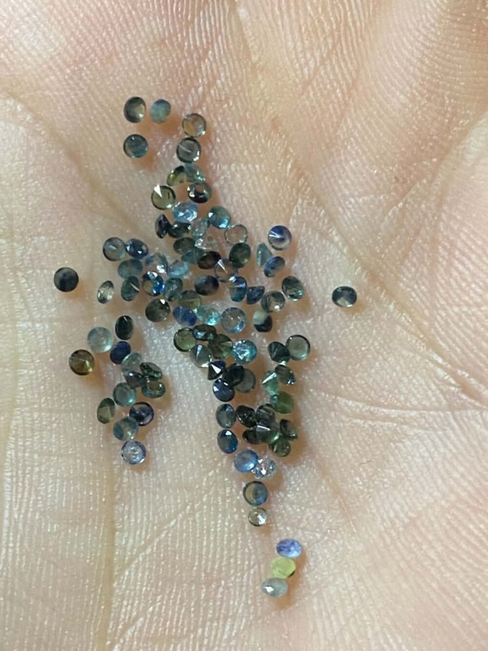 Genuine Sapphire Blue Teal Loose Cut Gemstones